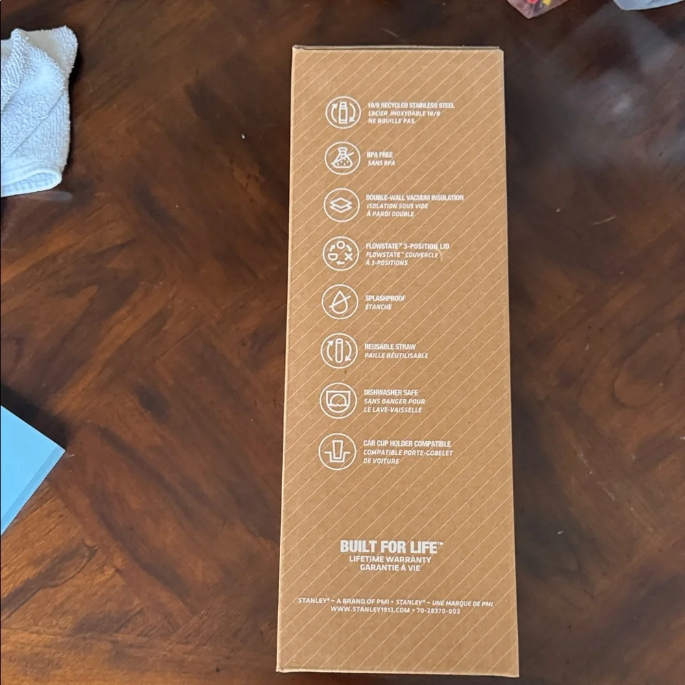 Stanley 40 oz Tumbler In Pink.  New in sealed box. - Picture 4 of 4